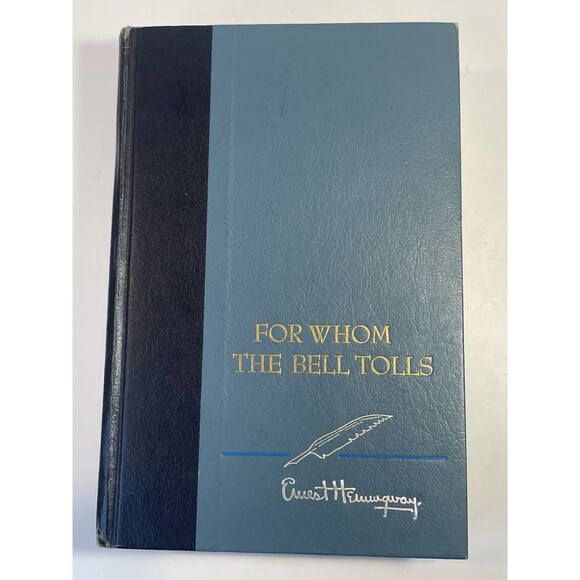 For Whom the Bell Tolls & Farewell Arms Ernest Hemingway 1968 Hardcover Scribner - Picture 8 of 12